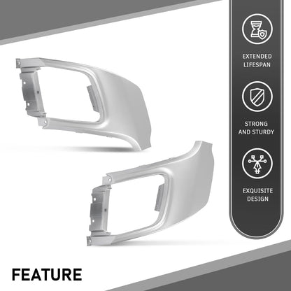 G-PLUS Rear Bumper Tow Eye Cover Trim Dynamic L+R Set Compatible with Range Rover Evoque 2012-2018,Fits with sport type, Fit Dynamic model