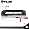 G-PLUS LED Third 3rd High Mount Stop Light X Brake Light Compatible with 2014-2020 GMC Sierra 1500 /Chevy Silverado 1500 2019 GMC Sierra 1500 Limited 23509162 20979071