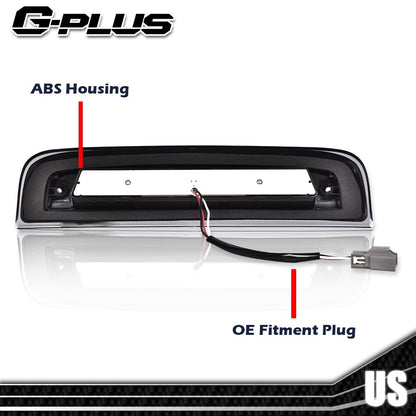 G-PLUS LED Third 3rd High Mount Stop Light X Brake Light Compatible with 2014-2020 GMC Sierra 1500 /Chevy Silverado 1500 2019 GMC Sierra 1500 Limited 23509162 20979071