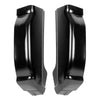 1 Pair Cab Corners Covers Fit For Chevy Silverado GMC Sierra 1999-2007 4 Door Extended Cab Trucks Black