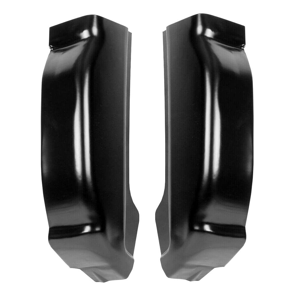 1 Pair Cab Corners Covers Fit For Chevy Silverado GMC Sierra 1999-2007 4 Door Extended Cab Trucks Black