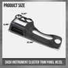 G-PLUS Dash Instrument Cluster Trim Panel Bezel Compatible With Jeep Wrangler 2011-2014
