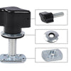 G-PLUS Universal Easy On Off Hard Top Fasteners Nuts Bolts Fits Jeep Wrangler YJ/TJ/JK Models 1987-2017