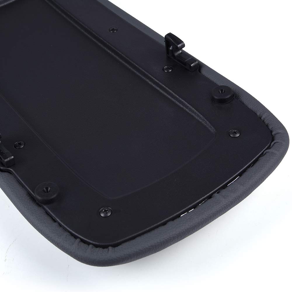 G-PLUS Center Console Lid Cover Compatible with 1997-2001 Explorer Mountaineer 2001-2002 Sport Trac Grey