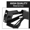 G-PLUS Front Lower Bumper Reinforcement Steel Compatible with Cadillac SRX (submodel: Base, Luxury, Performance, Premium) 2010-2016 20810856, GM1007111 Black