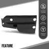 G-PLUS Bumper Cover Bracket Driver Left Side Compatible with Toyota 4Runner 2010 2011 2012 2013 2014 2015 2016 2017 2018 2019 2020 2021 2022 5372435030, TO1142153 Black