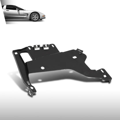 G-PLUS Right Headlight Bracket Compatible with Chevy Corvette C5 1997-2004 16523680, 16523682 Black