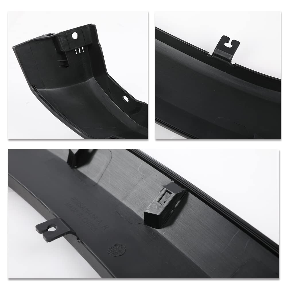 G-PLUS Fender Flares Front Passenger Side Compatible with Toyota Tacoma 2016 2017 2018 2019 2020 2021 Fender Flares Moulding Trim Wheel Opening Molding Set 7587104060 TO1291109C