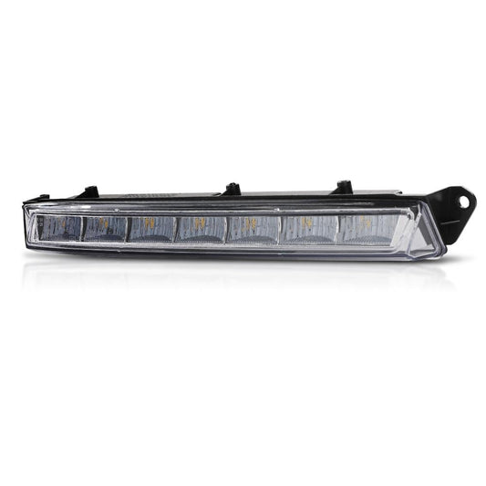 G-PLUS Right LED DRL Daytime Running Fog Light, Compatible with Benz GL-Class X164 GL320 GL350 GL450 GL550 ML63 X166 2007-2013, Passenger Side, 1649060451