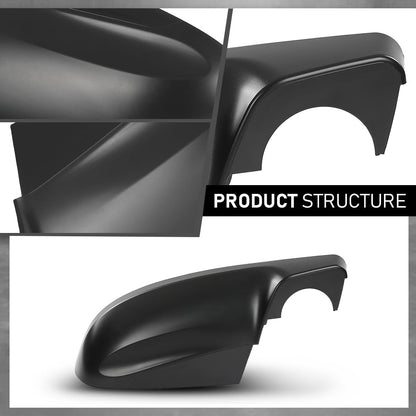 G-PLUS Passenger Exterior Mirror Lower Cover Compatible with Subaru Crosstrek 2018-2023,Fit Subaru Forester 2019-2024 91054FL200
