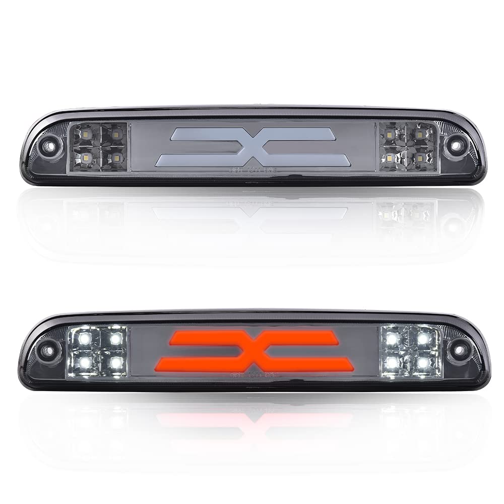 G-PLUS LED Third Type X High Mount Brake Stop Light Compatible with 1993-2011 Ranger 1999-2016 F250 F350 F450 F550 Super Duty 1995-2003 Mazda B2300 B2500 B3000 B4000 CC3Z13A613B