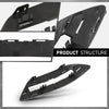 G-PLUS Pair Fog Light Cover Daytime Running Light Cover, Compatible with Benz C250 C350 2012-2015/C300 2012-2014, LH Driver & RH Right 2PCS, 2048803224, 2048803324