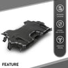 G-PLUS Engine Splash Shield Center Cover Compatible with Benz E320 Bluetec Sedan 4-Door 2007-2009,Fit Benz E350 4Matic Sedan/Wagon 4-Door 2006-2009,2115242430, 211-524-24-30