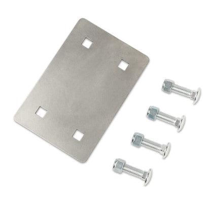 G-PLUS 80LB 200LB Vibrator Mount Plate Tailgate Spreader 1 1/2" Bolts Tailgate Spreader Vibrator Kit