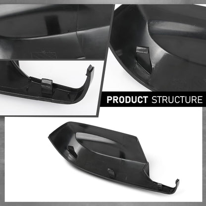 G-PLUS Pair Mirror Lower Cover Compatible with Subaru Crosstrek Legacy Outback 2013-2014, Fit Subaru Impreza 2012-2014, Fit Forester 2014-2018 91054AJ220, LH & RH
