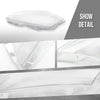 G-PLUS Headlight Lens Cover Compatible with Benz S-Class W221 2010-2013 Left & Right Front Headlamp Lens Cover Clear