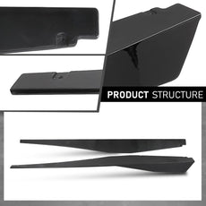G-PLUS Side Skirts Extension for Chevy Corvette C8 Stingray 2020-2023 Gloss Black Product Details
