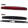 G-PLUS LED Third 3rd Brake Light Compatible with Dodge Ram 2500 3500 2003-2006 High Mount Stop Cargo Lamp Red Lens Chrome Housing 05086509AA