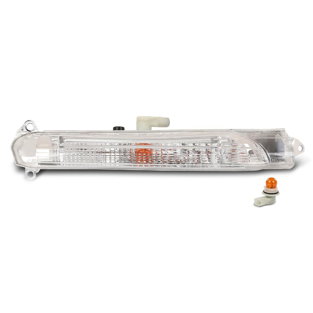 G-PLUS Front Bumper Right Side Turn Signal Compatible with Porsche Cayenne 2008 2009 2010 95563118602 White