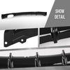 G-PLUS Rear Diffuser Compatible with BMW 3 Series F30 F31 M Sport Model 2012-2019 Only Fit Model with M Sport Bumper, Not Fit Regular Bumper Rear Bumper Diffuser Lip Glossy Black