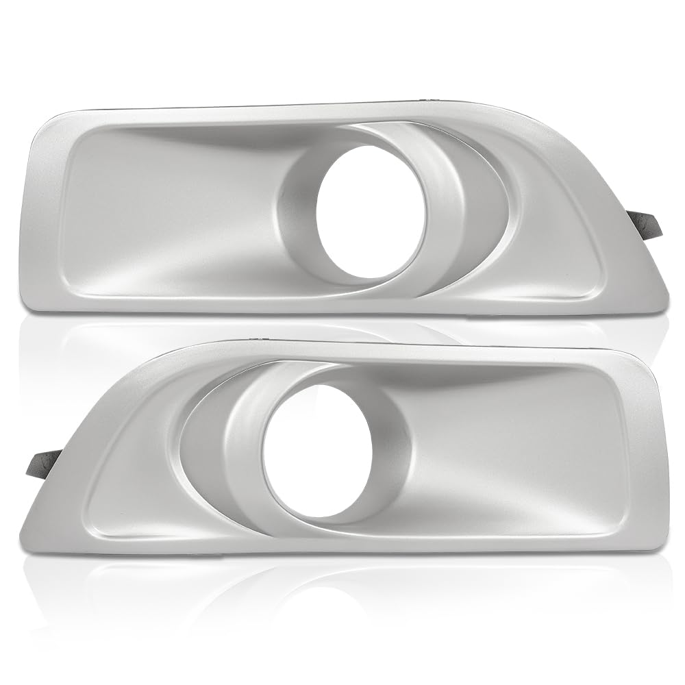 G-PLUS Fog Light Trim Set Left & Right w/Fog Light Hole Compatible with Subaru Outback 2.5i Sport 2010,Fit Subaru Outback 2.5i Touring 2012 57731AJ42A