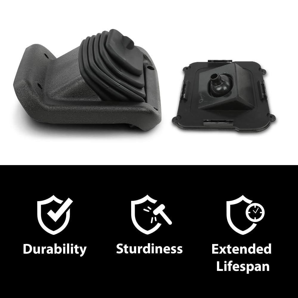 G-PLUS 4x4 Transfer Case Manual Shifter Boot Compatible with Ford F250 F350 Super Duty 6.0L 1999-2007 F81Z7277BC F81Z-7277-BC