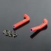 G-PLUS Silicone Coolant Radiator Hose Kit Red Compatible with YAMAHA YFZ450 2004 2005 2006 2007 2008