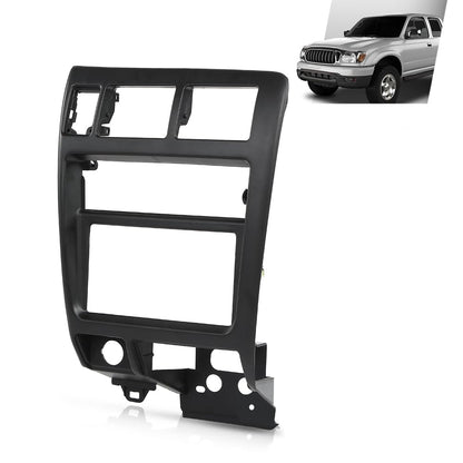 G-PLUS Center Dash Climate Control Radio Bezel Trim Compatible with Toyota Tacoma 1998-2004 Black Dashboard Panel