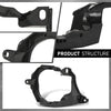G-PLUS Pair Front Fog Light Bracket, Compatible with Ford Mustang 2015 2016 2017, Left Driver & Right Passenger Side, FR3Z15266A, FR3Z15266B