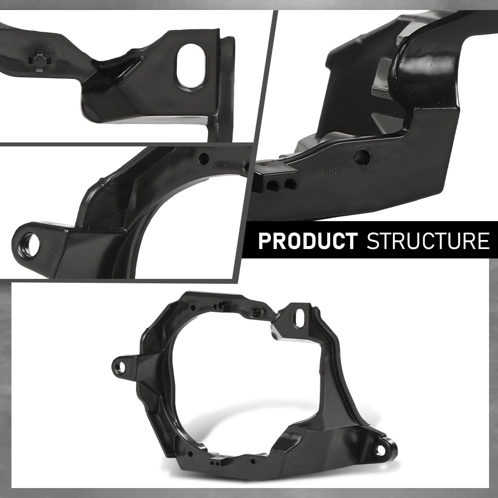 G-PLUS Pair Front Fog Light Bracket, Compatible with Ford Mustang 2015 2016 2017, Left Driver & Right Passenger Side, FR3Z15266A, FR3Z15266B