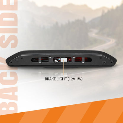 G-PLUS Third Brake Light Stop Lamp Compatible with Ford Transit 150 250 350 350HD 2018-2019 | OE Replacement | Backup Camera Ready | Family-First Safety