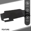 G-PLUS Hood Insulation Pad with Clips Compatible with Ford F150 F250 F350 Bronco 1987-1991