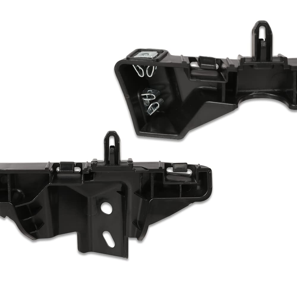 G-PLUS Front Bumper Retainer Bracket 2pcs Compatible with 2018-2022 Chevy Equinox Front LH and RH Bumper Retainer Support Brackets 84293394, GM1043141, 84293393, GM1042141