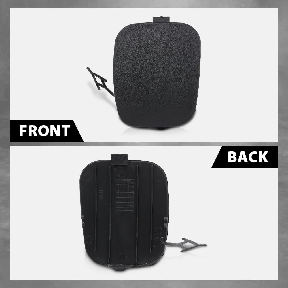 G-PLUS Rear Bumper Tow Hook Plug Cover Compatible with Jeep Compass 2017-2023 5UP67RXFAB