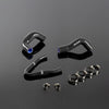 G-PLUS Silicone Radiator Hoses Kit Clamps Compatible With Ninja 650R/ER-6F/ER-6N 2004-2008 (Black)