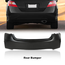 G-PLUS Rear Bumper Cover for Honda Civic Sedan 2006-2011 Black Product Specifications