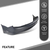 G-PLUS Rear Bumper Cover w/o Holes Compatible with Ford Mustang 2018-2023, Fit Models Without Park Assist Sensor Hole, Not Fit Shelby Models, 187-10330, JR3Z17K835APTM, FO1100736