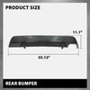 G-PLUS Rear Bumper Valance Cover Compatible with Toyota Corolla SE XSE 2020-2022 5216902071, 5216902070,52453-02900 Black