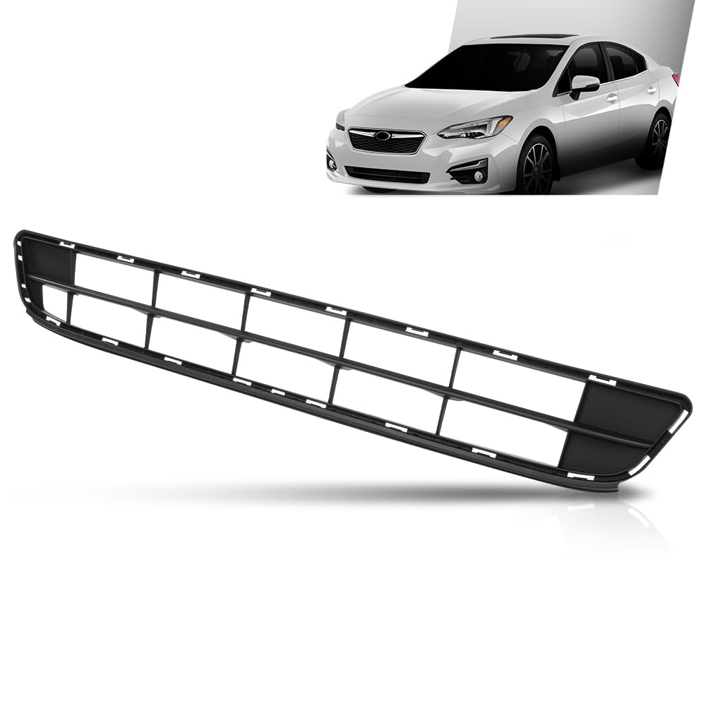 G-PLUS Front Bumper Lower Grille Intake Cover Compatible with Subaru Impreza 2017-2019 57731FL30A