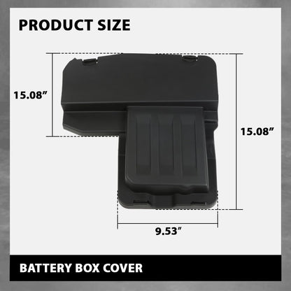 G-PLUS Battery Box Cover Black Compatible with Land Rover Freelander 2 2008-2015 LR013334
