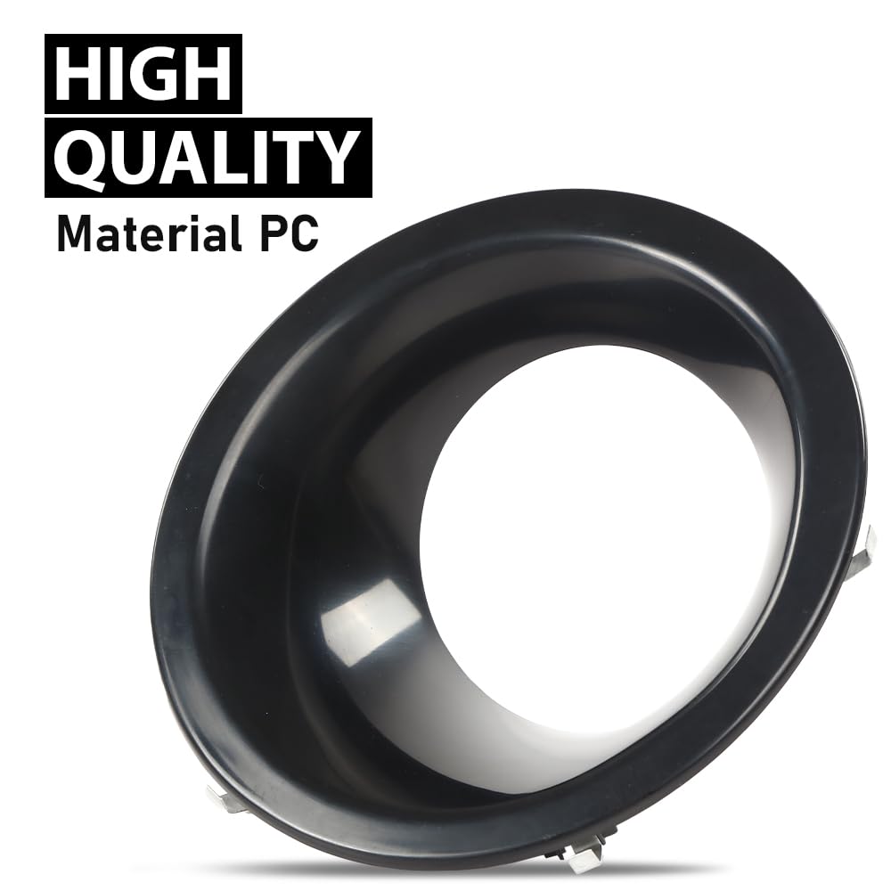 G-PLUS Fog Lamp Light Bezel Compatible with LR4 2010-2014 Black