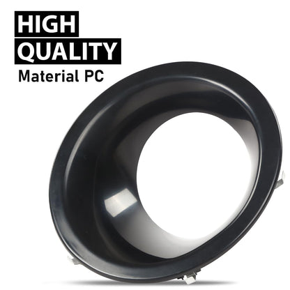 G-PLUS Fog Lamp Light Bezel Compatible with LR4 2010-2014 Black