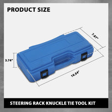 G-PLUS Axial Joint Remover Installer Tool Kit 4PCS for Steering Rack Knuckle Repair Side View