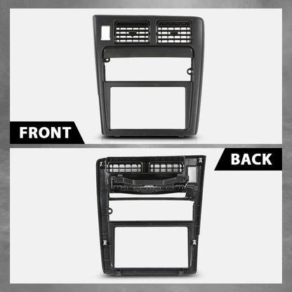 G-PLUS Radio Bezel Dash Bezel Trim Fit Toyota Tacoma 1995-1997 Dashboard Panel Black