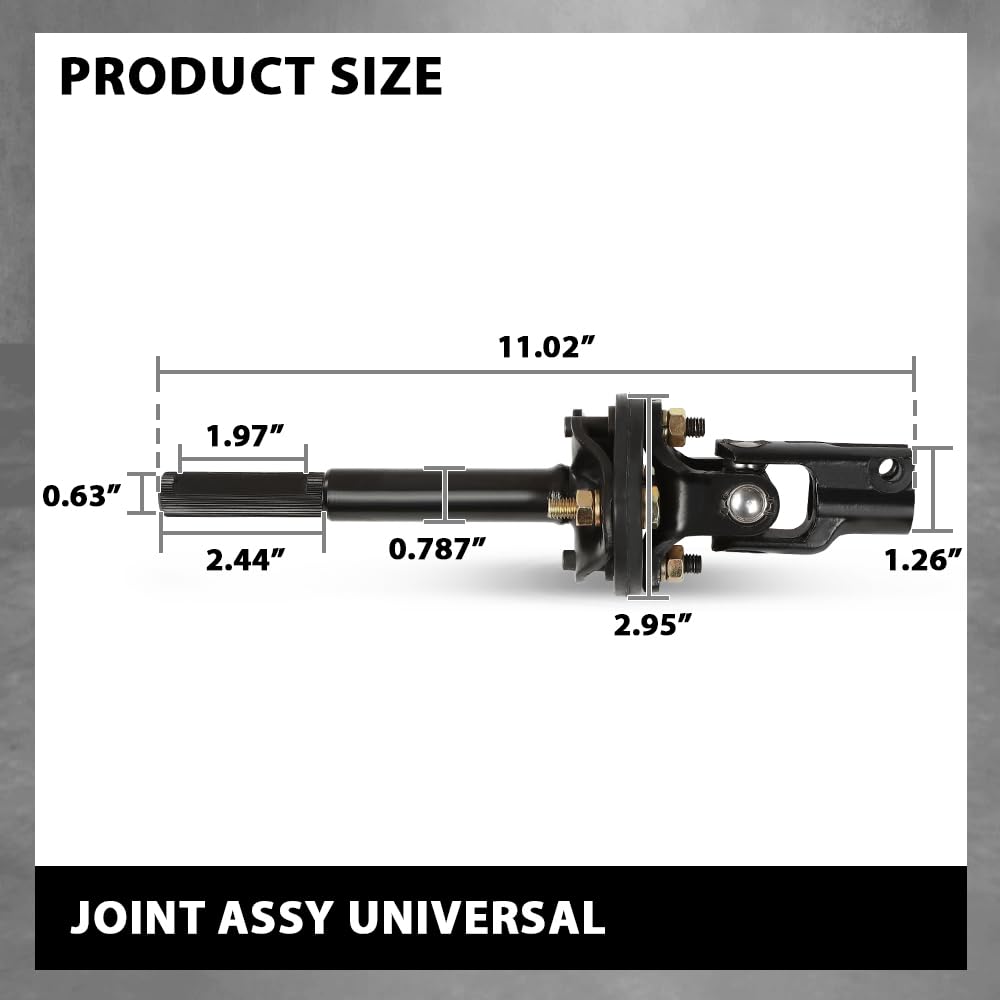 G-PLUS Steering Column Shaft Compatible with LX GX470 UZJ120 2002-2009,Fit Toyota Land Cruiser Prado 120 2002-2009 45220-60140