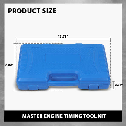 G-PLUS Engine Timing Tool Kit Compatible with VW Audi TSI TFSI EA888 1.8L 2.0L T10355, t40266, T10352, T10352/1 45 Steel Black