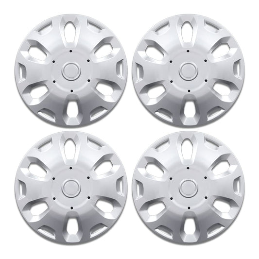 G-PLUS Wheel Covers Hub Caps Full Rim Hubs 15in Compatible with Ford Transit Connect Van 2010 2011 2012 2013 9T1Z1130A, 9T161130AA 4pcs