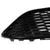 G-PLUS Front Bumper Upper Grille Compatible with Ford Focus S & SE 2015-2018 Replace for F1EZ-8200A, F1EZ-8200B Mesh Grill Honeycomb Style Black