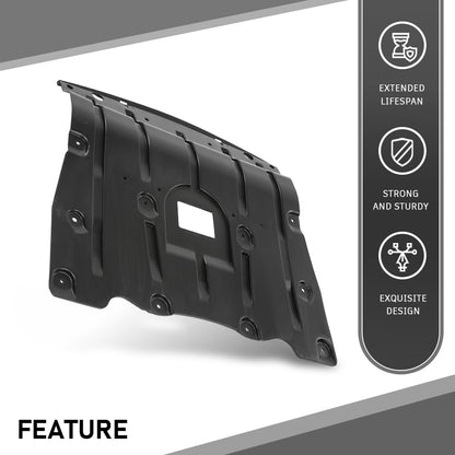 G-PLUS Engine Splash Shield Front Compatible with BMW X5 2019-2024, Fit X6 2020-2024, Fit X7 2019-2024 51487468803, BM1228191
