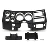 G-PLUS Dash Instrument Bezel w/Wiper Switch Hole Storage Box Compatible with 1981-1983 Chevy GMC Truck Blazer Suburban Black 14023004